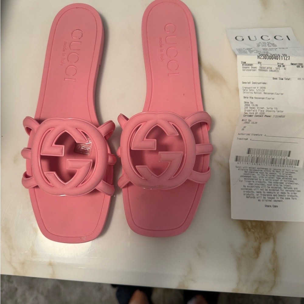 Gucci Rubber Slides
